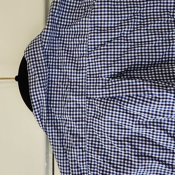 EUC  Ralph Lauren Boys Blue & White L/S Gingham Button Down Shirt,  Size 7 - Picture 8 of 11